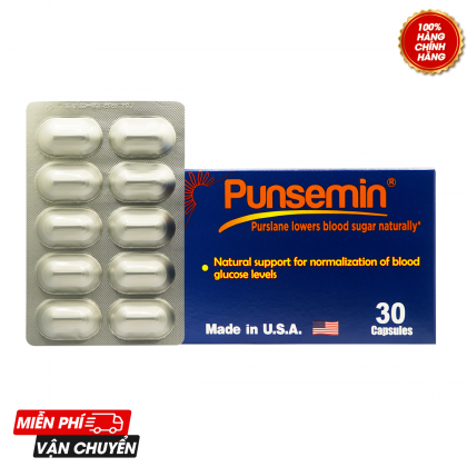 Punsemin - Hỗ trợ giảm đường huyết